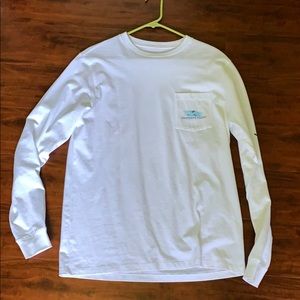 White Longsleeve Vineyard Vines T-Shirt
